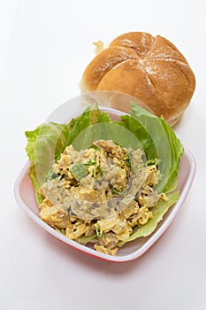 Chicken Salad and Bun