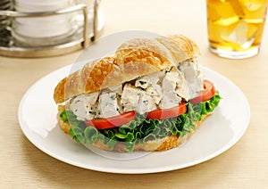 Chicken Salad Croissant Sandwich