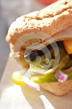 Chicken salad sandwich