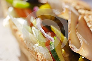 Chicken salad sandwich