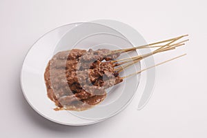 Chicken Satay (known as Sate Ayam in Indonesian or Malay