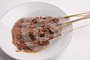 Chicken Satay (known as Sate Ayam in Indonesian or Malay