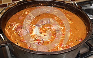 Chicken and Sausage Gumbo