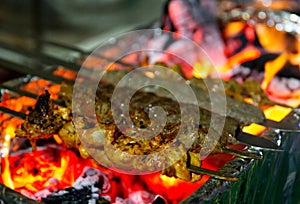 Chicken seekh kabab grilled