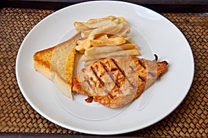 Chicken steak