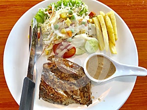 chicken steak photo