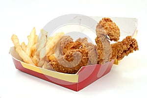 Chicken Strips and Fries