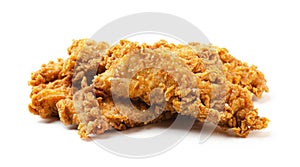 Chicken strips isolated
