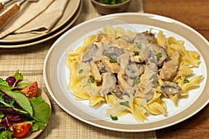 Chicken Stroganoff