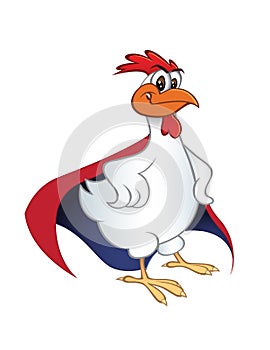 Chicken superhero