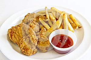 Chicken Tenders and Fries photo