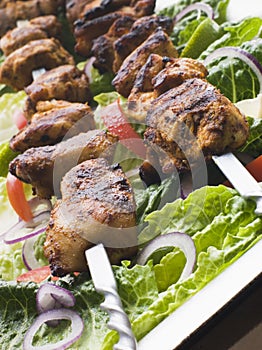 Chicken Tikka Marinated Shashlik Kebabs
