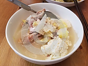Chicken Tufo Soup photo