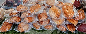 chicken vacuum-packed to maintain the organoleptic properties of