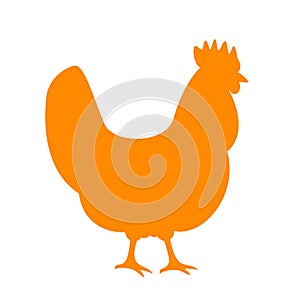 Chicken vector icon