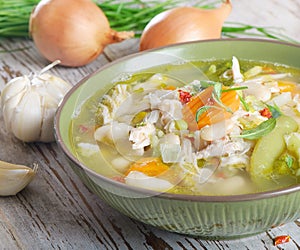 Chicken vegetable Soup