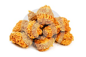 Chicken wings in breading