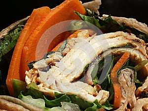 Chicken wrap sandwich