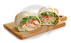 Chicken wrap sandwich