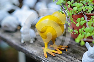 Chickhen statues
