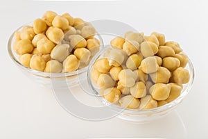 Chickpea grains Cicer arietinum