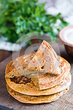 Chickpea pancakes