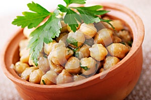 Chickpeas photo