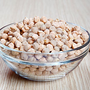 Chickpeas in a bowl