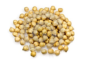 Chickpeas or garbanzo beans photo