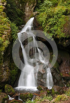 Mineral del Chico waterfall near the city of pachuca hidalgo I photo