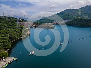 Chicoasen Hydroelectric central located in Chiapas, Mexico