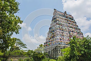 Chidambaram Temple Tower