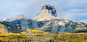 Chief Mountain In Montana