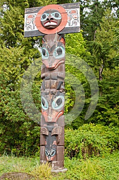 Chief Skedans Mortuary Totem Pole