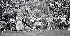 Chiefs Battle the Raiders in Oakland, December 13, 1969
