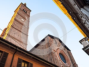 Chiesa del Carmine on Via XX Settembre in Pavia