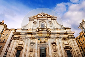 Chiesa del Santissimo Nome di Gesa all Argentina in Rome photo