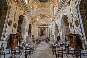 Chiesa delle Santissime Stimmate di San Francesco. Rome, Italy, April-08-2021