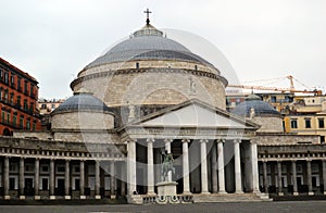 Chiesa di San Francesco di Paola on Piazza del Plebiscito Naples, 