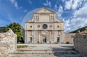 Chiesa di San Pietro in Spoleto, Italy photo