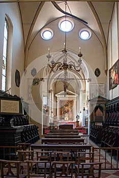 Chiesa di Sant`Anastasia the interior