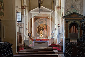 Chiesa di Sant`Anastasia the interior