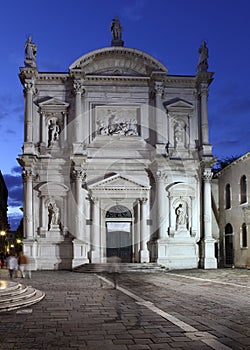 Chiesa di Sao Rocco in Venice photo