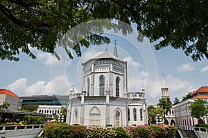 CHIJMES Cathedral wedding and restaurants, Singapore