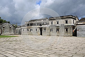 Chikan old town and vintage street view in Kaiping