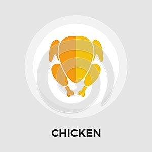 Chiken flat icon