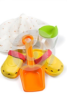 Child beach  kit