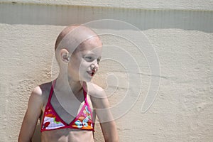 Child beats cancer