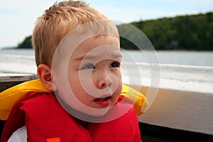 Child on Boat