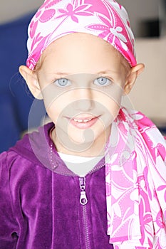 Child with cancer